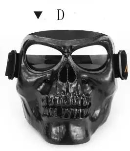 Yolinson Motorcycle Goggles Helmet Mask Outdoor Riding Motocross Skull Windproof Wind Glasses Sandproof Goggle Kinight Equipmetn