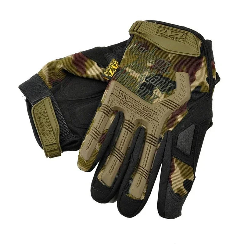 Tactical Full Finger Gloves Military Full Finger Touch Screen Outdoor Sports Bike Motorcycle Gloves Motorcycle Equipment