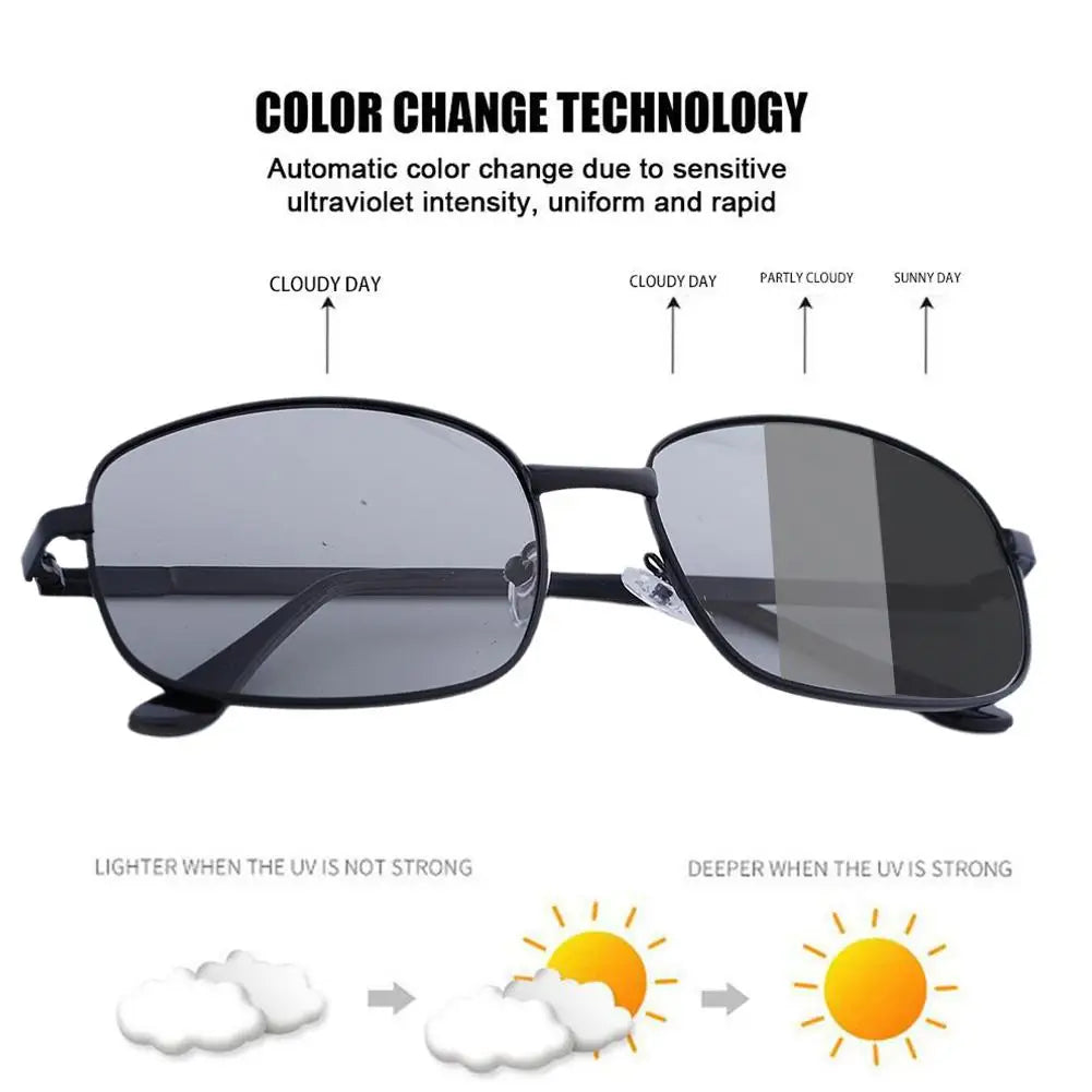 Motorcycle Riding Polarized Glasses Photochromic Sunglasses For Men And Women Comfortable To Wear Scratch-resistant Lenses