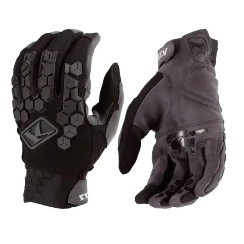 Off Road Motorcycle Riding Gloves Full Finger Anti Wear Breathable Gear For Outdoor Downhill Cycling Motorbike Sports Protection