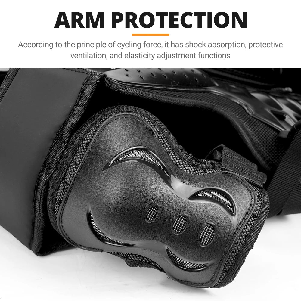 Motorcycle Armor Vest Protection Motocross Body Armor Jacket Protective Armors Riding Kneepads Moto Full Armor Children