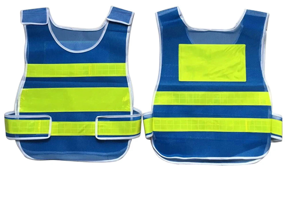 Motorcycle Reflective Vest High Visibility Motocross Riding Off-Road Bicycle Vest Running Sports Jacket Logo Printing