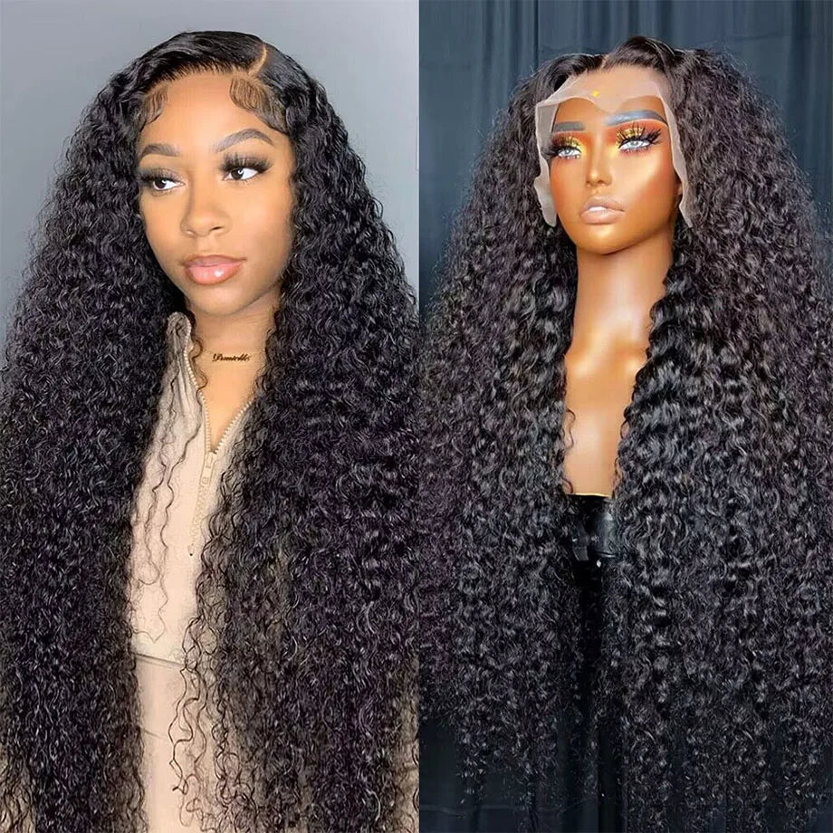 Water Wave Lace Front Wig Brazilian Hd Lace Wig 13x6 Human Hair Deep Wave Frontal Wigs For Women 13x4 Lace Frontal Closure Wig