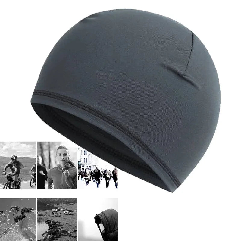 Cycling Bicycle Breathable Anti-UV Hat Outdoor Sports Soft Beanie Running Motorcycle Helmet Liner Cap Men Women