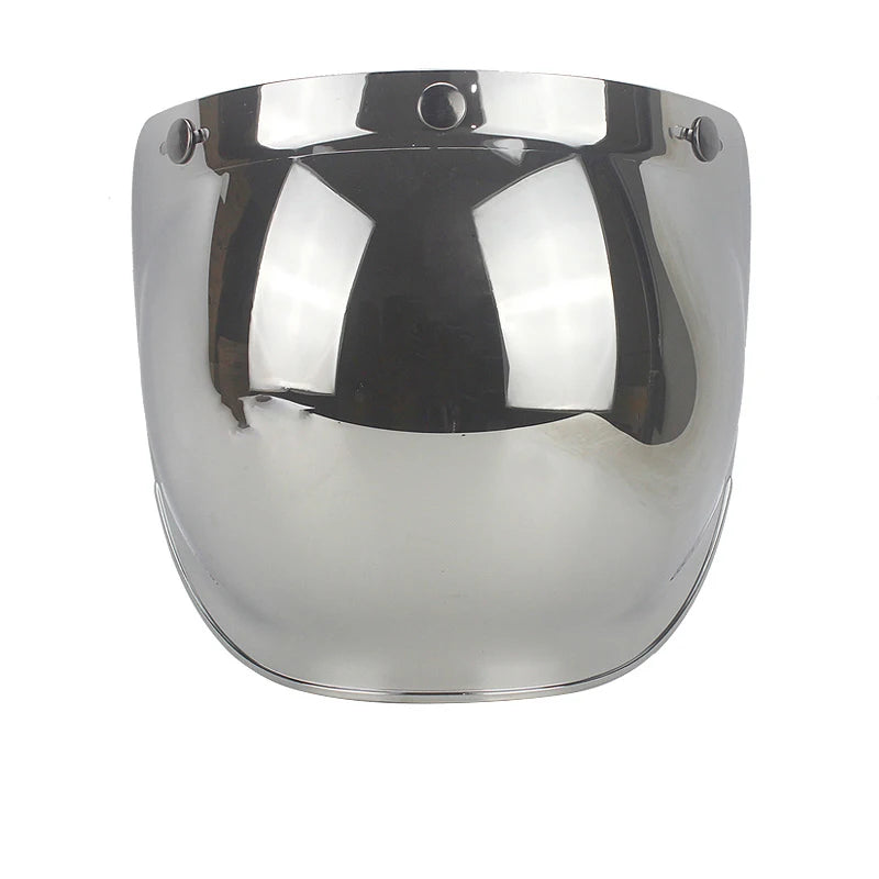 Motorcycle Helmet Bubble Visor Motorbike Helmet Visors Multicolor Vintage Cascos Para Moto Windshield Shield Universal Mask