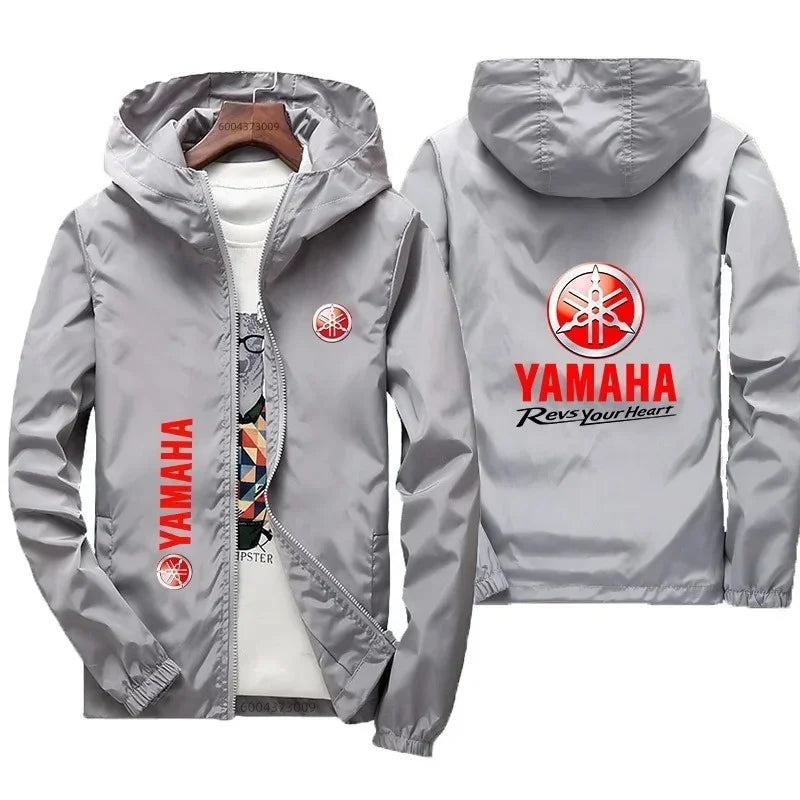 Yamaha Men's Windproof Motorcycle Jacket 2026 Spring Autumn Outdoor Leisure Off-Road Bicycle Riding Vest for Men
