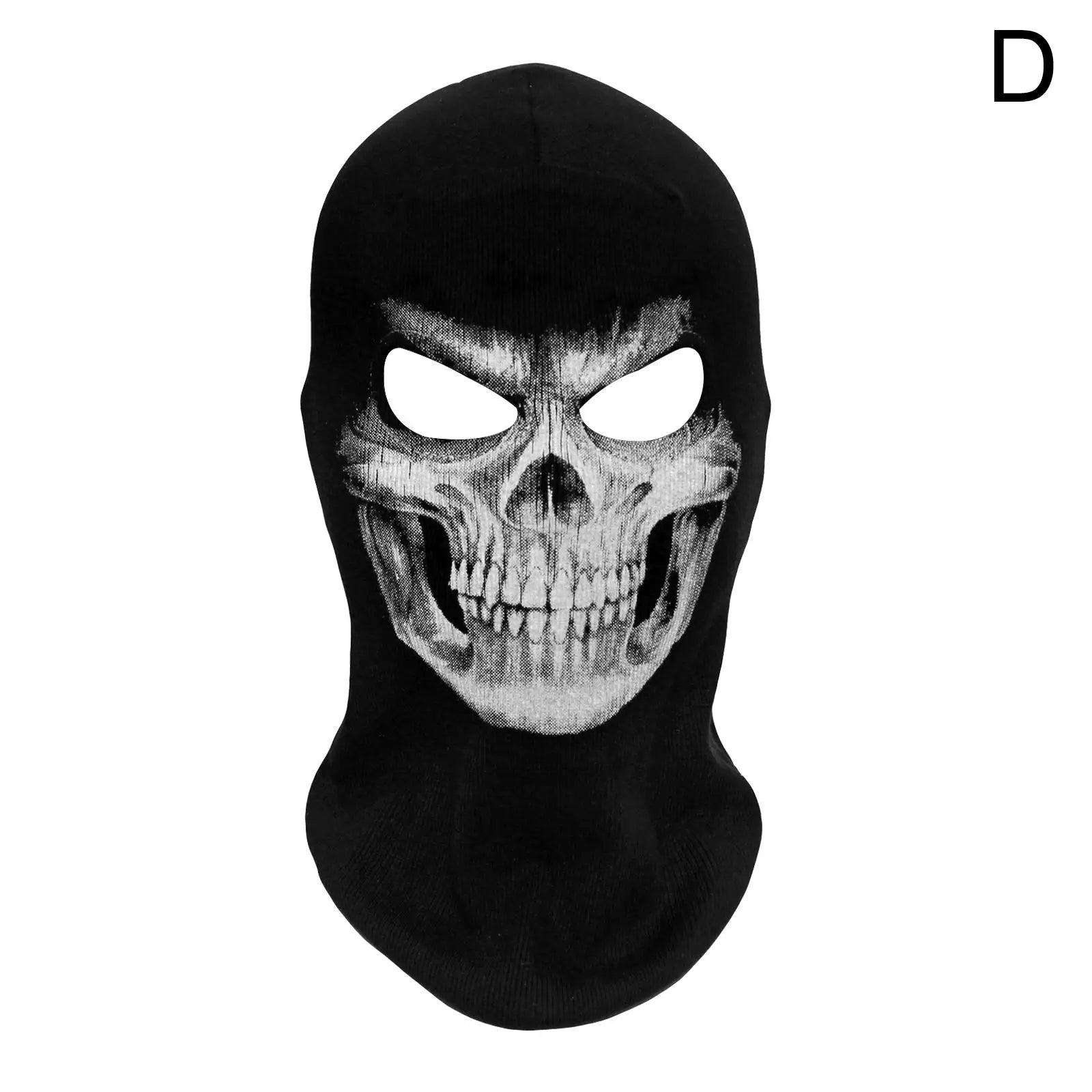 Motorcycle Balaclava Skull Print Full Face Mask Windproof Skiing Head Neck Warmer Cycling Biker Hood Men Helmet Liner