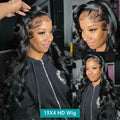 40 Inch Body Wave Human Hair Wigs 13x6 Hd Lace Frontal Wig Brazilian Pre Plucked Lace For Women 13x4 Lace Front Wigs 250 Density