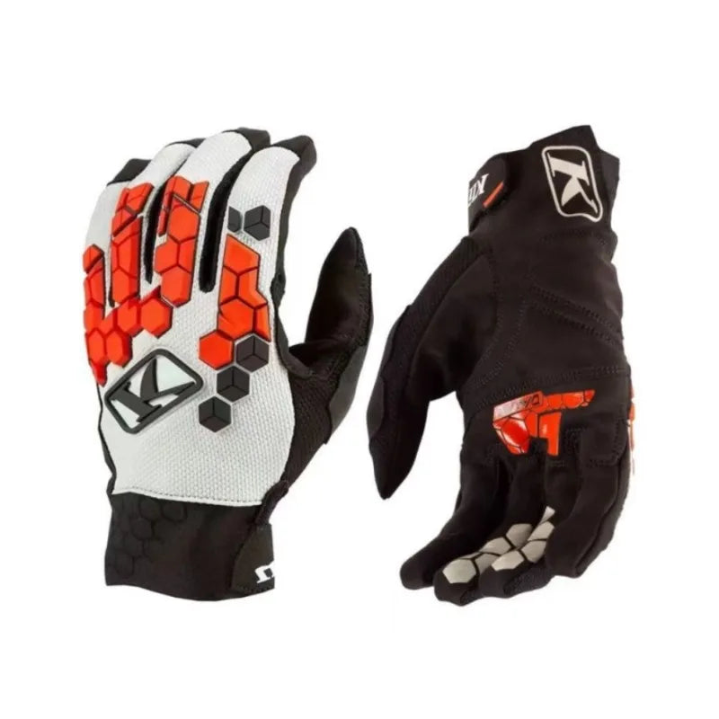 Off Road Motorcycle Riding Gloves Full Finger Anti Wear Breathable Gear For Outdoor Downhill Cycling Motorbike Sports Protection