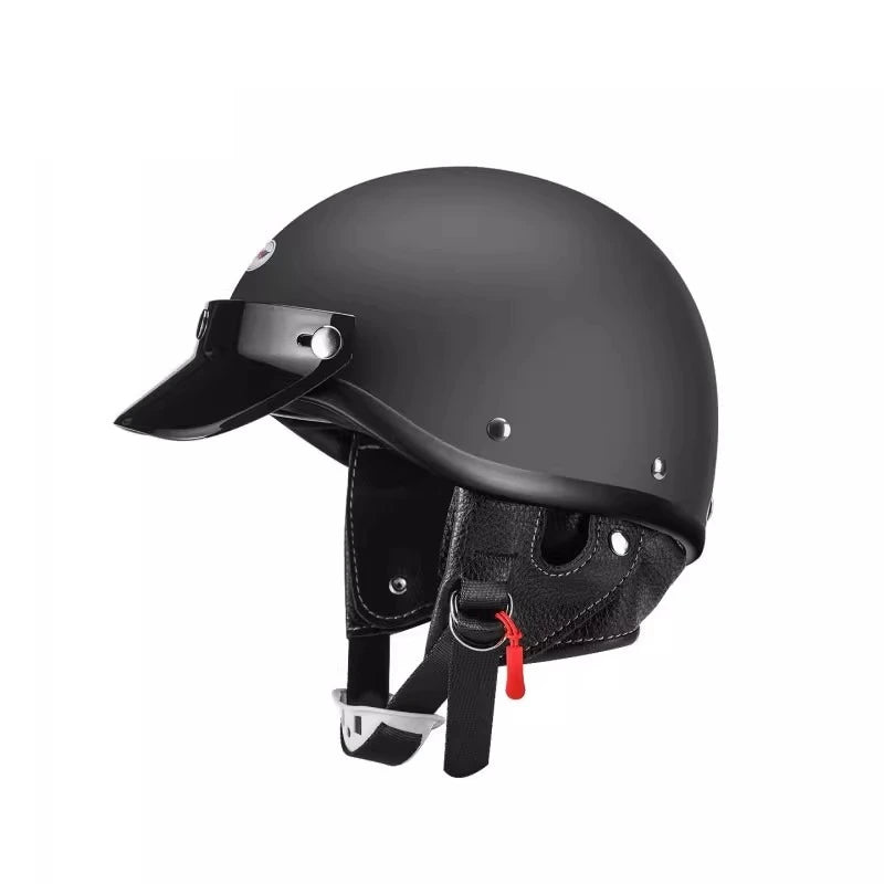 Vintage Japanese Motorcycle Helmet Cruiser Half Helmet Unisex Adult Child All Seasons Summer Simple Stylish Protection