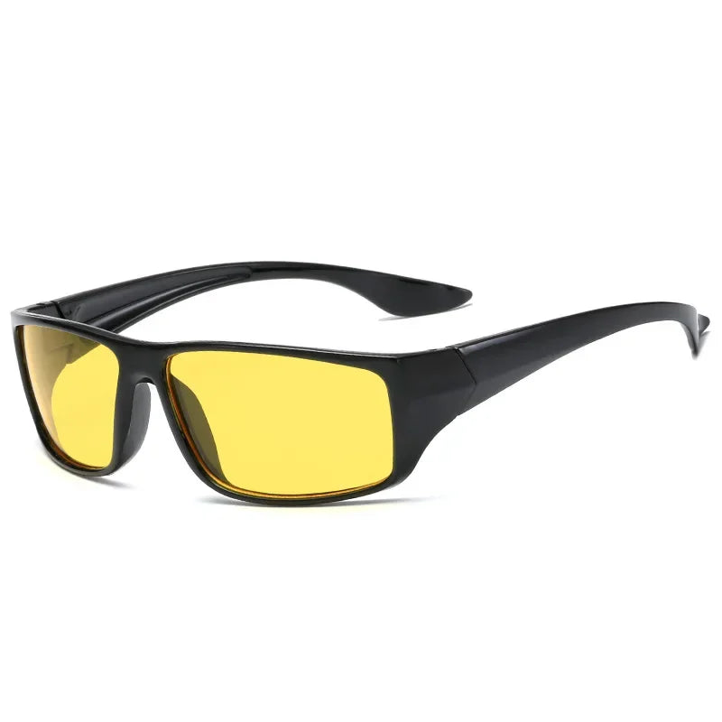 Unisex Outdoors Riding Cycling Sun Glasses Goggles Motorcycle Bicycle Car Safety Driving Night Vision Sunglasses UV Protection