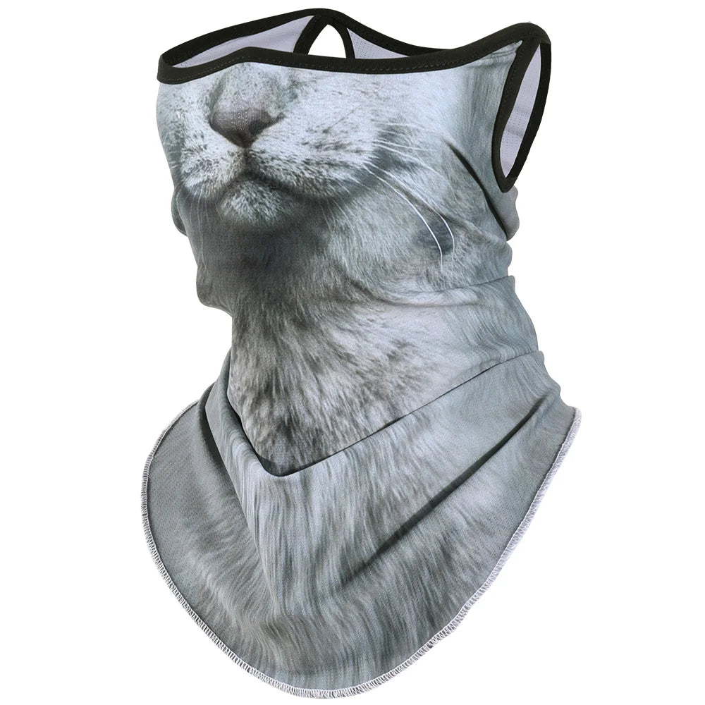 Motorcycle Face Mask Moto Helmet Breathable Bandana Hood Ski Neck Warmer Gaiter Windproof Dustproof Scarf Biker Mask