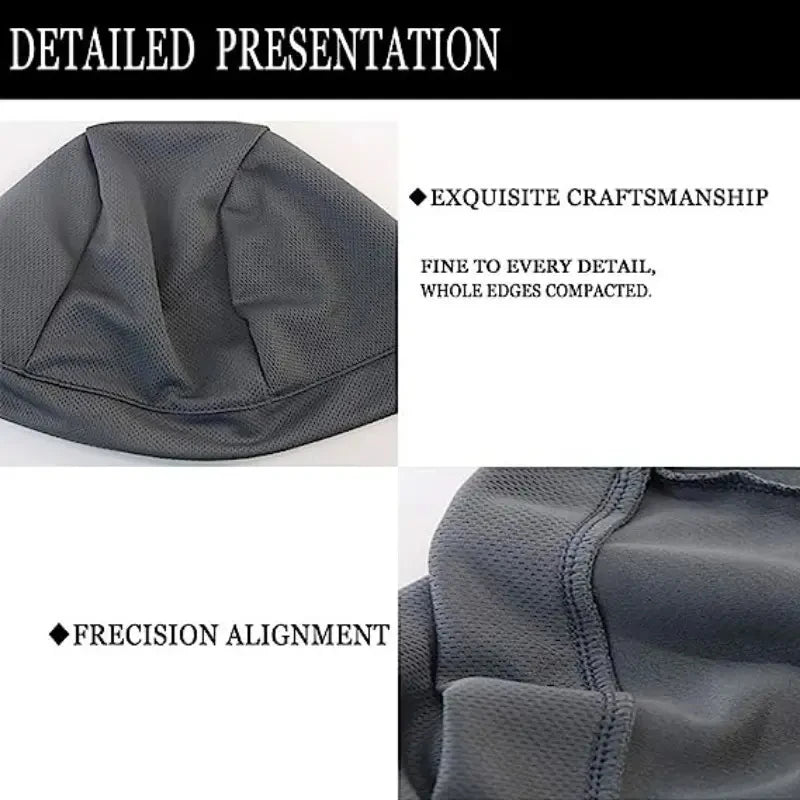 1/3pcs Motorcycle Helmet Inner Cap Hat Quick Dry Breathable Hat Racing Cap Under Helmet Beanie Cap Motocross Motor Helmet Hat