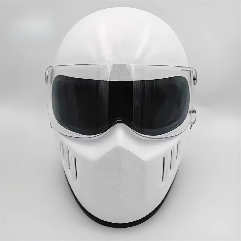 High Strength Fiberglass Classic Retro Full Face Helmet, for Harley Motorcycle and Cruise Motorcycle Protection Helmets