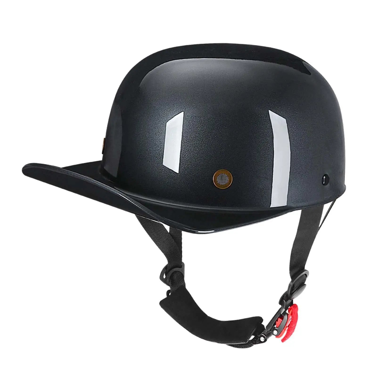 Retro Motorcycle ATV Helmet Open Face Helmet Strong and Drop Resistant Half Helmet for Head Circumference 58-60cm