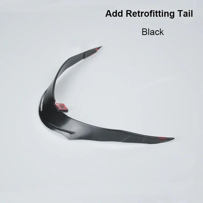 Cascos Para for K1 Motorcycle Helmet Tail Spoiler Capacete De Moto K1 Helmet Tail Refitting Big Spoiler Accessories Universal