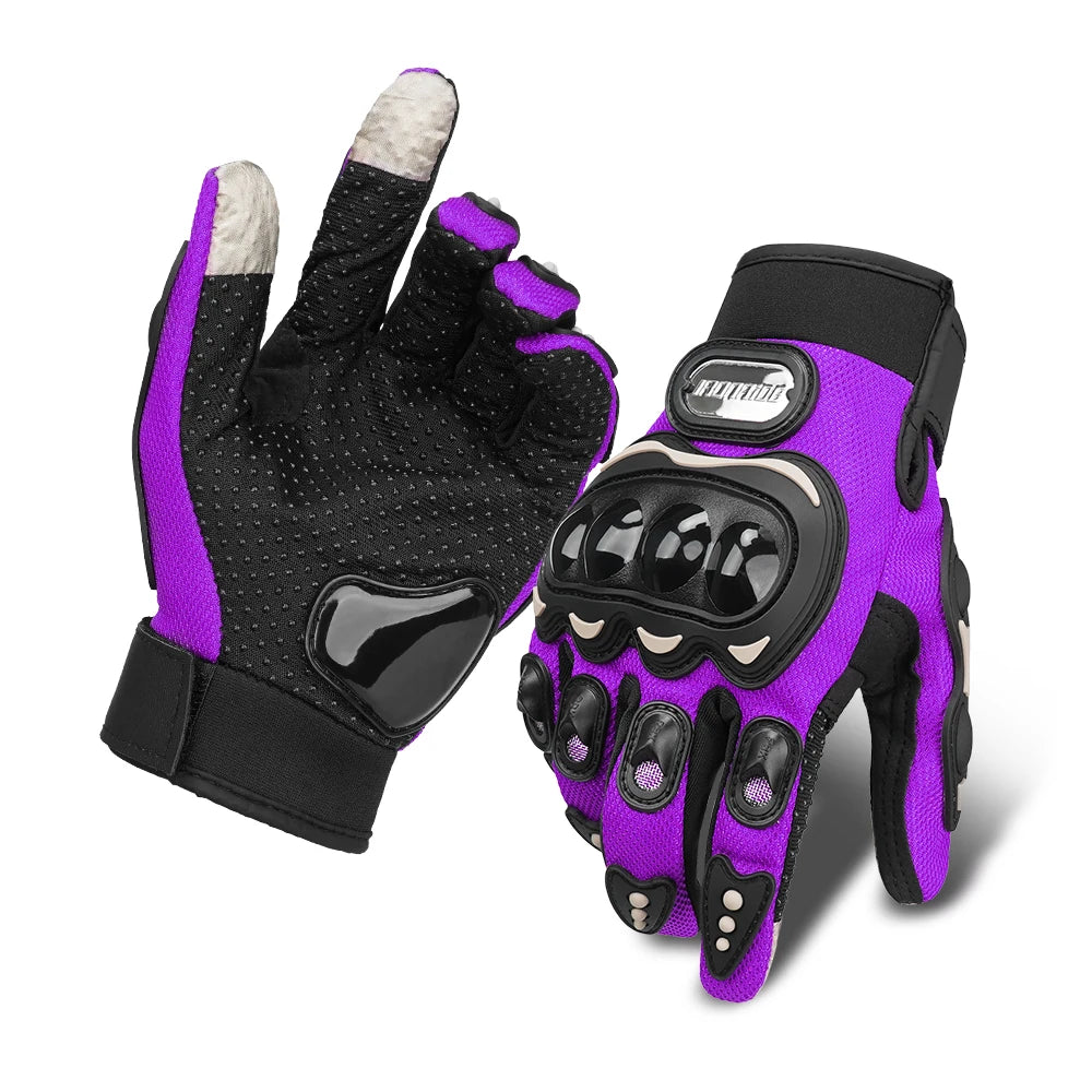 Motorcycle Gloves Moto Touch Screen Breathable Gloves Motorbike Racing Riding Bicycle Protective Guantes Summer Sports Glove