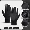 Kyncilor Winter Motorcycle Riding Gloves for Men & Women Touchscreen Waterproof Fleece Sports Accessory Glove for Ski Hiking Run