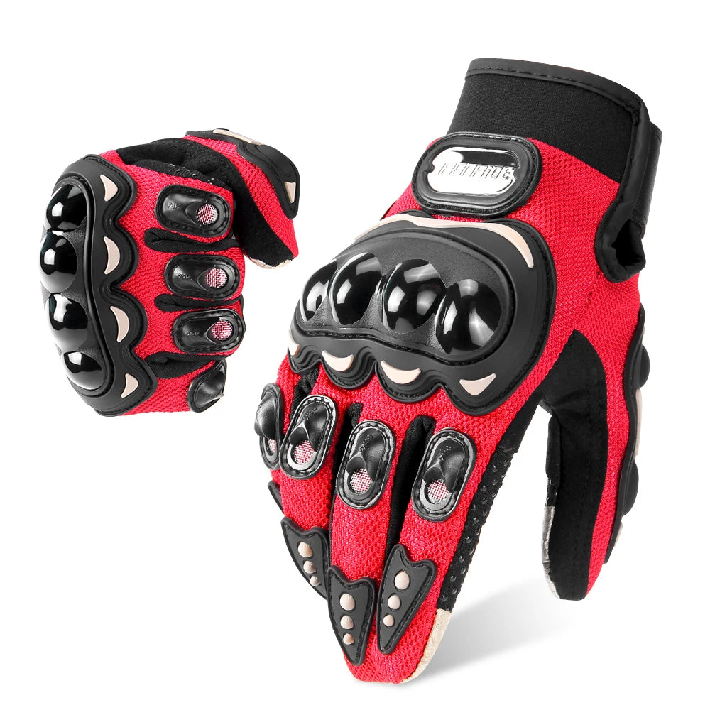 Men's Motorcycle Gloves Winter Warm Windproof Waterproof Off-road Riding Gloves Anti Fall Touch Screen Full Finger Sports Gloves