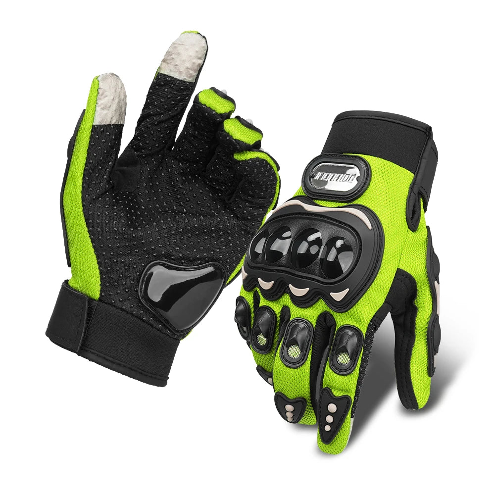 Motorcycle Gloves Moto Touch Screen Breathable Gloves Motorbike Racing Riding Bicycle Protective Guantes Summer Sports Glove