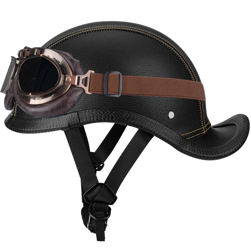 Motorcycle Helmet German Vintage Moto Helmet Retro Casco Moto Helmet Half Face Men Women capacete aberto cascos para moto