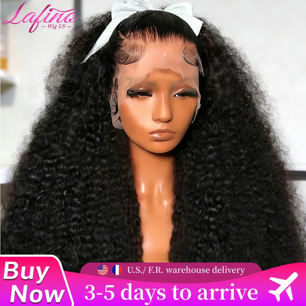 Lafino Wig Water Wave 13x4 13x6 Lace Front Wigs Human Hair Easy To Wear Curly Wave Natural Hairline Malaysia Remy Human Hair Wig