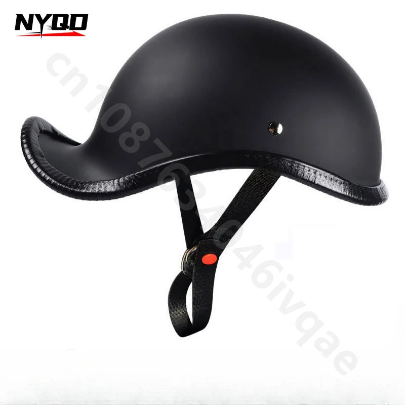Retro Motorcycle Half Helmet Fashion Bailer for Scooter Safety Helm Spring Summer Capacetes De Moto