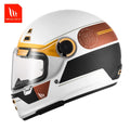 Full Face Helmet Motocross MT JARAMA Double D-ring Buckle Racing Motorcycle Helmets Gloss / Matt Anti-fog Retro V 32 Visor NEW