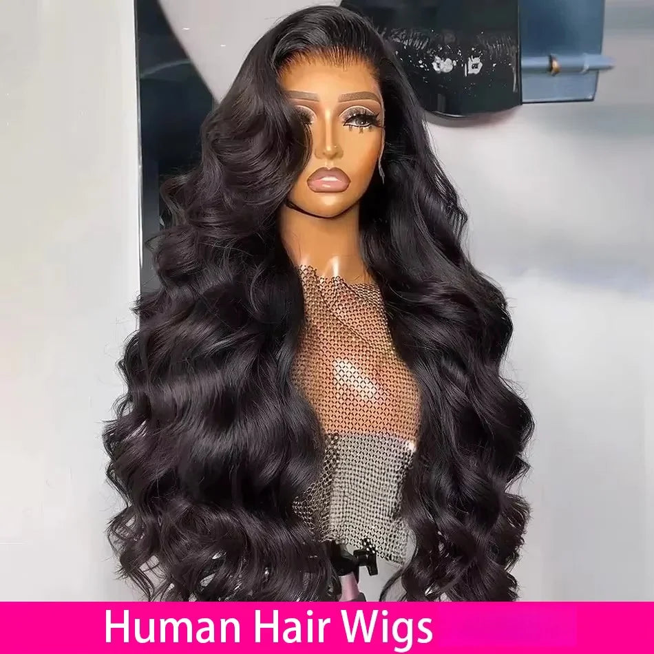 40 Inch Body Wave Human Hair Wigs 13x6 Hd Lace Frontal Wig Brazilian Pre Plucked Lace For Women 13x4 Lace Front Wigs 250 Density