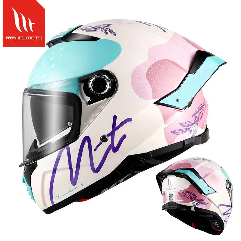 High quality MT Thunder 4 SV helmet motorcycle helmet new full face covered off-road helmet men's four season riding equipment