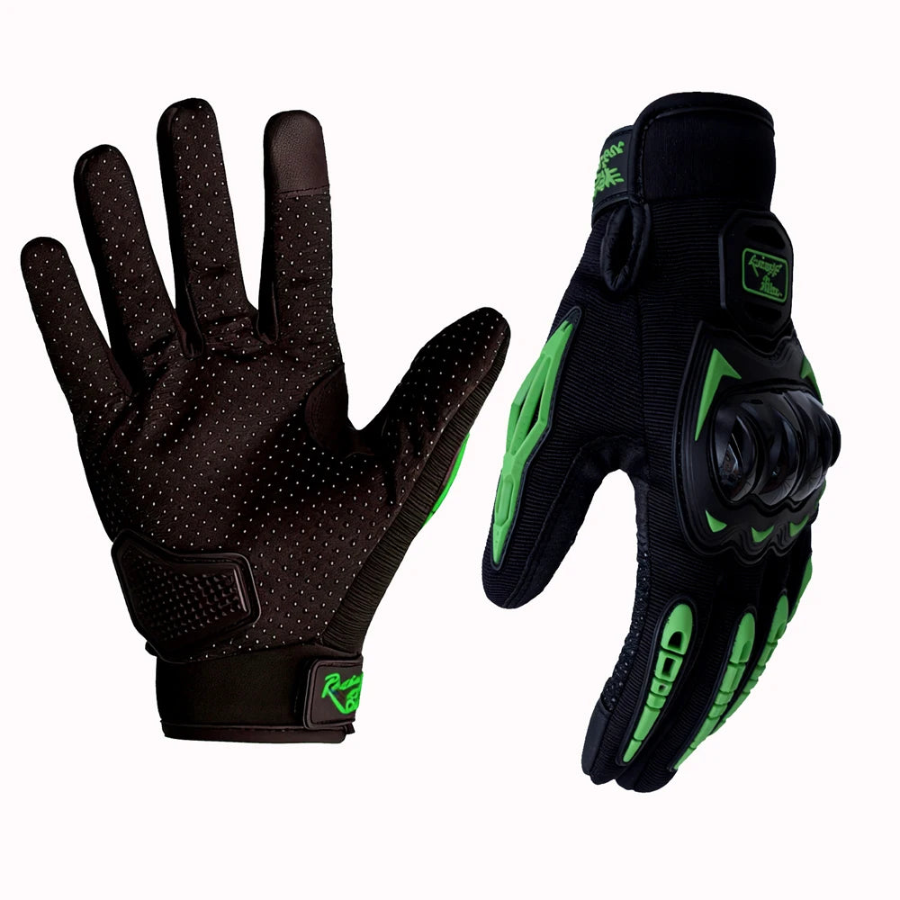 Men Motorcycle Gloves Waterproof Touch Screen Full Finger Knuckle Protection Anti Fall Non Slip Riding Motorbike Sport Gloves