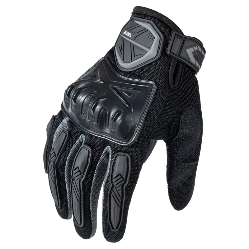 JCAA Breathable Summer Full Finger Motorcycle Gloves Non-Slip Wear-Resistant Touch Screen Motocross Racing Moto Riding Gear
