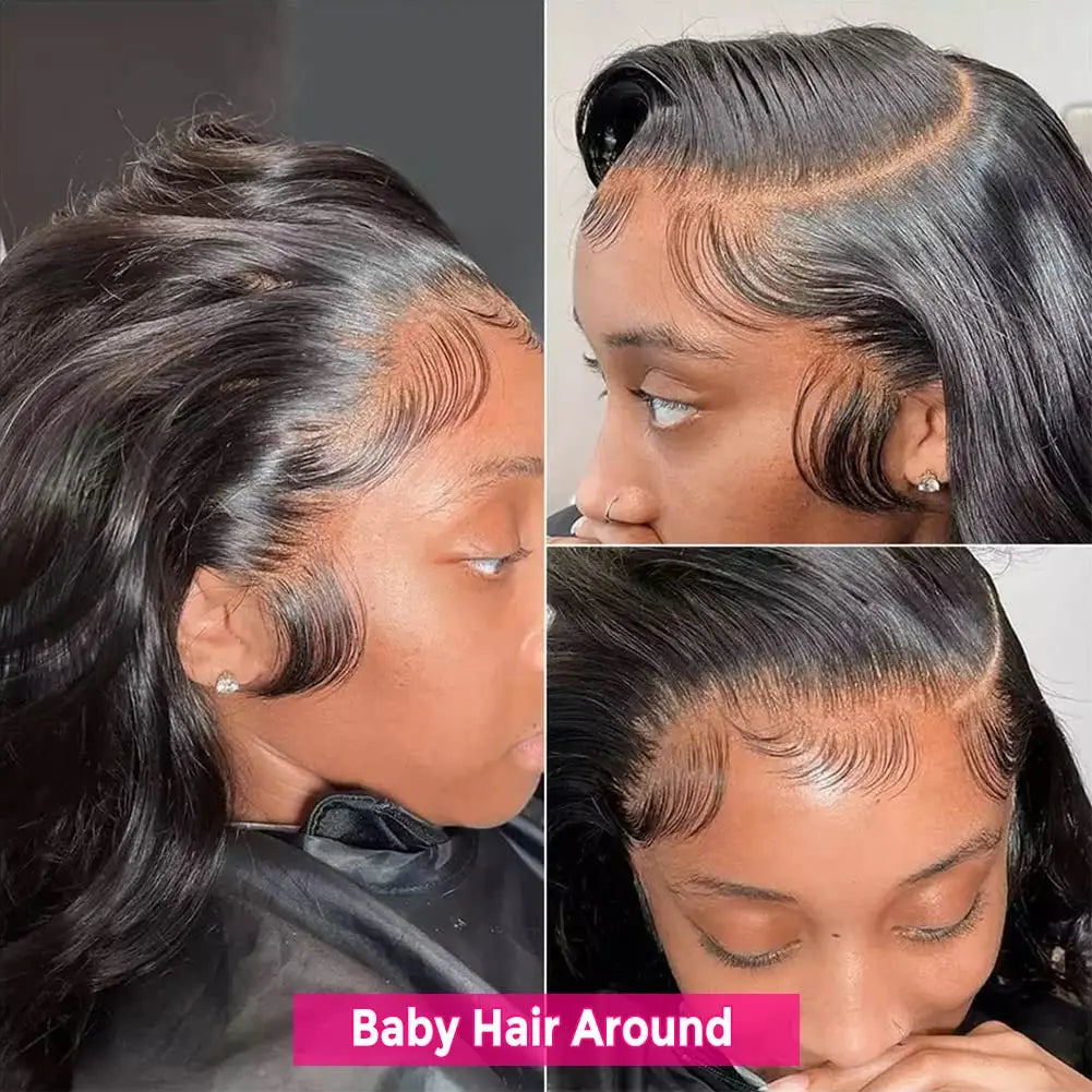 40 42 Inch Straight Human Hair Wigs 13x4 13x6 HD Lace Frontal Wigs For Women Glueless Bone Straight Lace Front Human Hair Wigs