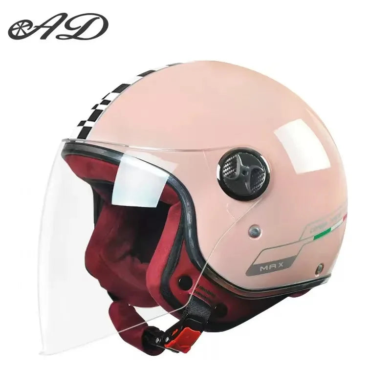 High Quality New electric helmet for men and women four seasons general safety helmet autumn and winter warm motorcycle helmet