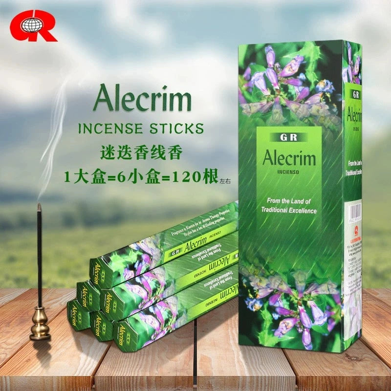 T68 20Pcs India Incense Sticks - Handmade Sandalwood/Lavender/Lemon Aromatherapy Sticks for Meditation