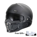2026 New Scorpion Casco Retro Motorcycle Cascos Moto Locomotive Personality Multi-purpose Combination DOT Half Helmet