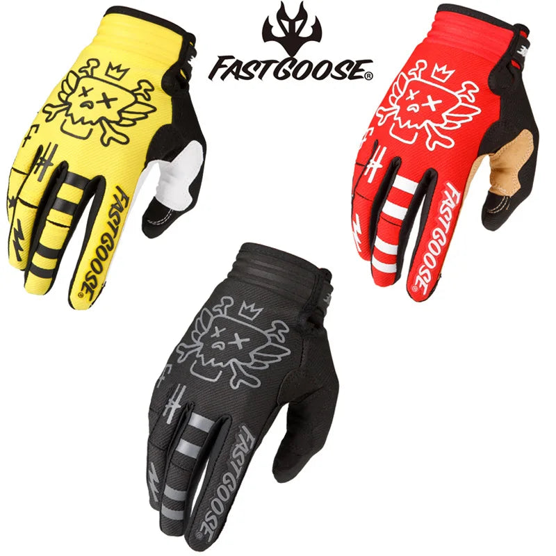 FASTGOOSE Summer Riding Touch Screen Unisex Motorcycle Gloves bike Anti-Slip Accessories Finger Biker Cycling  Glove for ATV MTB