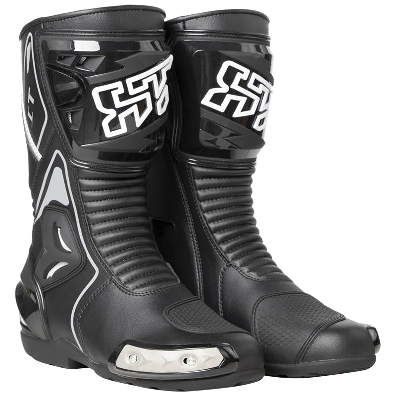 Professional Motorcycle Boots Men Motocross Off Road Racing Boots Wear Resistant Botas Moto Anti-slip Motorcyclist Shoes