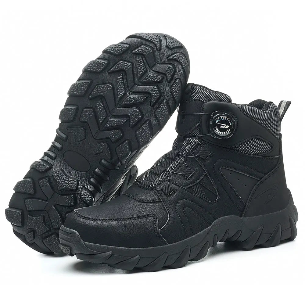 Men Motorcycle Boots Anti-fall Rider Road Racing Casual Shoes Waterproof Motorbike Shoes Wear Resistant Motocross Tactics Boots