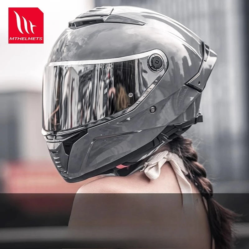 High quality MT Thunder 4 SV helmet motorcycle helmet new full face covered off-road helmet men's four season riding equipment