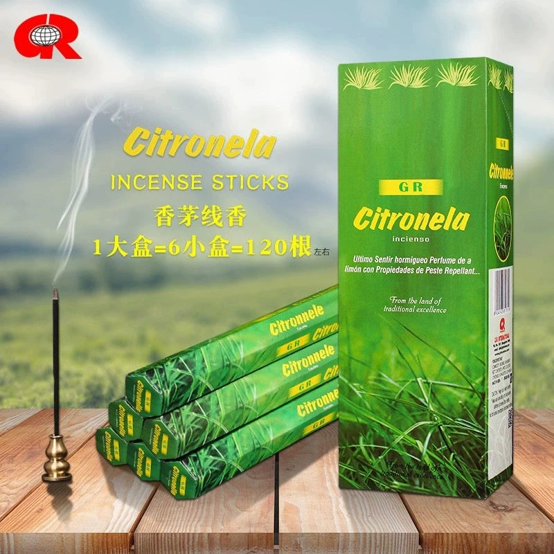 T68 20Pcs India Incense Sticks - Handmade Sandalwood/Lavender/Lemon Aromatherapy Sticks for Meditation
