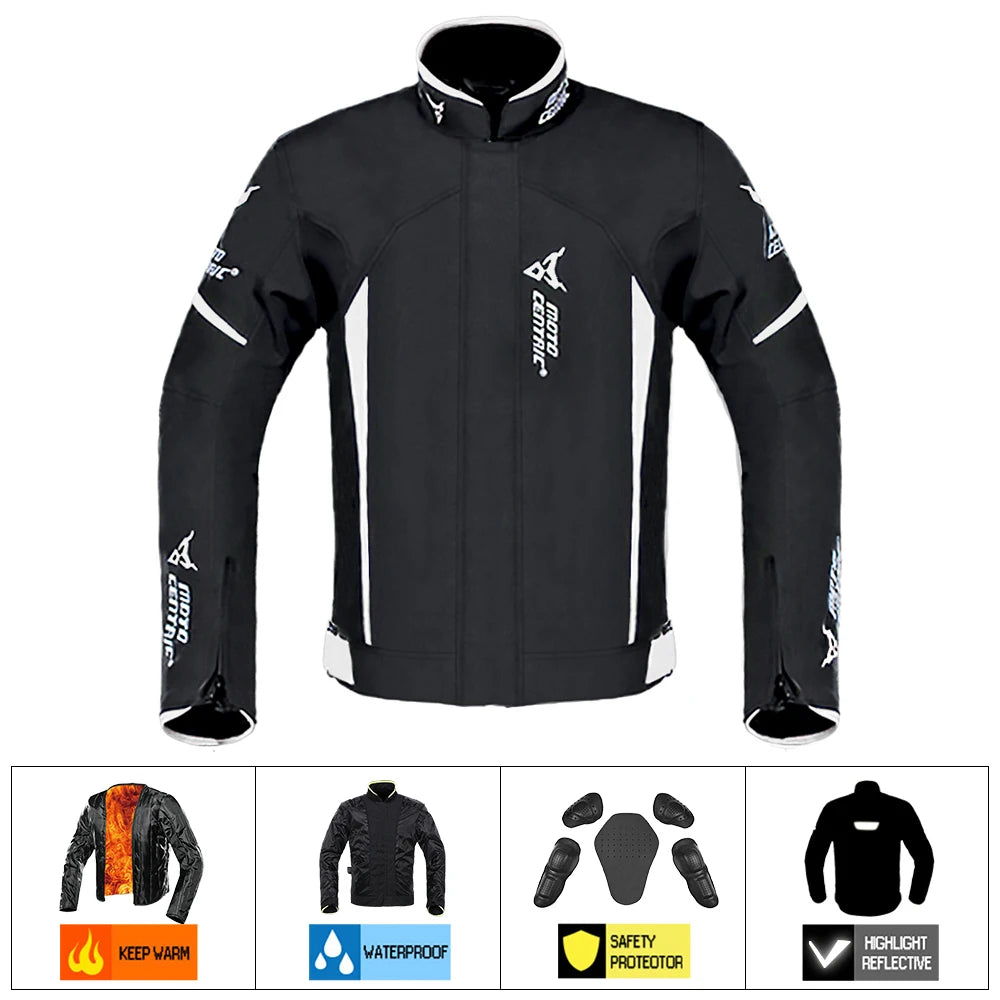 Motorcycle Jacket Pants Waterproof Windproof Moto Protection Motorbike Riding Moto Jacket Pants Four Season Cycling Clothing
