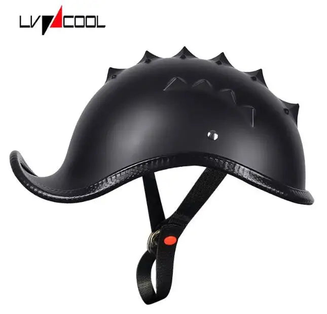 Retro Motorcycle Half Helmet Fashion Bailer for Scooter Safety Helm Spring Summer Capacetes De Moto