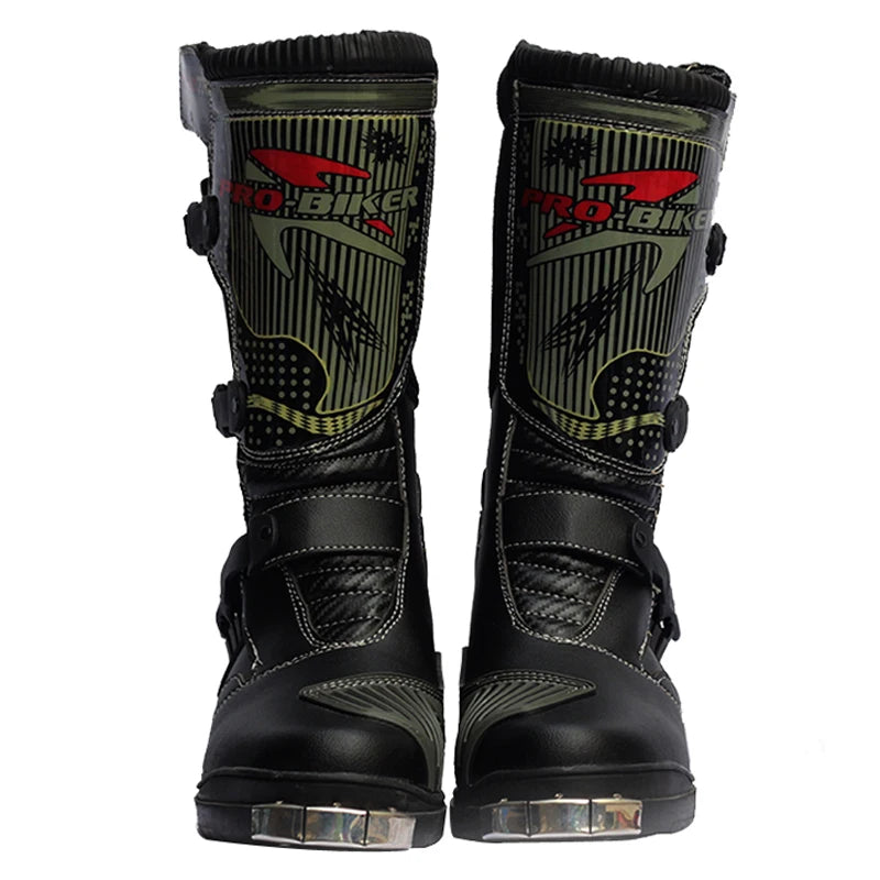 Riding Tribe Motorcycle Boots for Men Motocross Racing Boots Motorbike Shoes To Protect Motorcyclists Botas Moto B1001 B1002