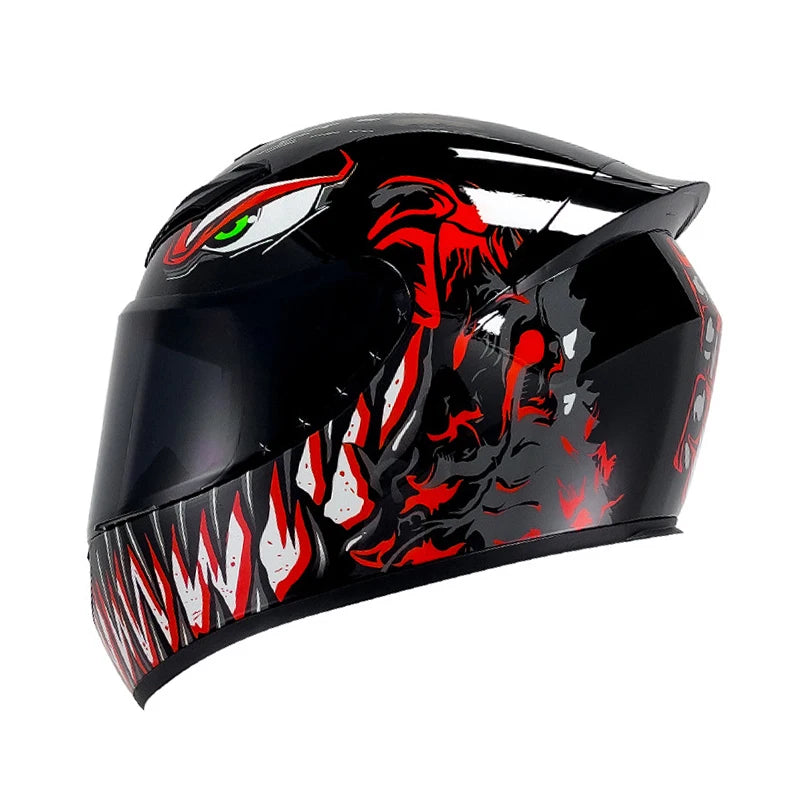 DOT Certification Safety Motorcycle Helmet Full Face For Racing Motocross Motorbike Riding Moto Helmets Soft Comfort Lining