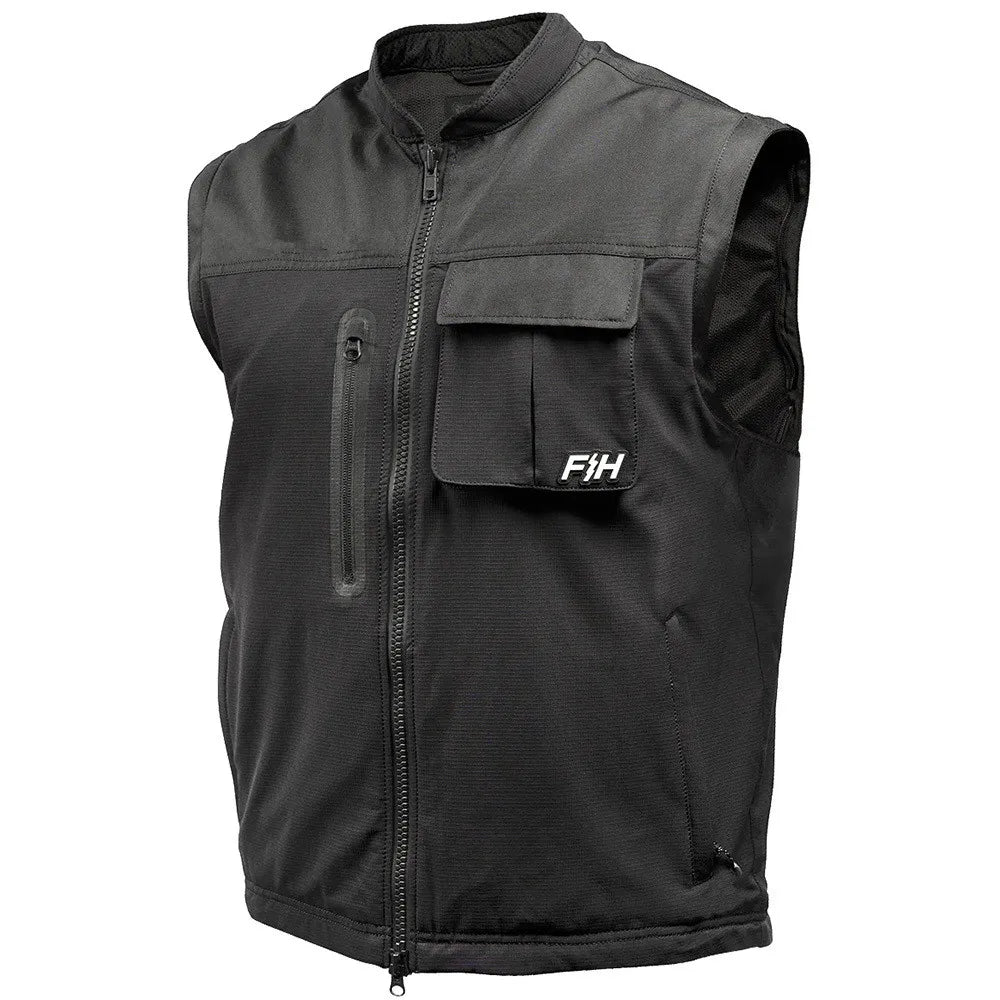 2025 FH Moto Vest SHIFT Seeker Black Off-Road Jacket Motorcycle with sleeves Vest Motocross Race Wear MX Dirt Bike Jacket