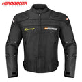 New Motorcycle Jacket Men's Motocross Jacket Motorcycle Protector Pants Moto Cycling Jacket Coats Chaqueta Riding Clothes Man