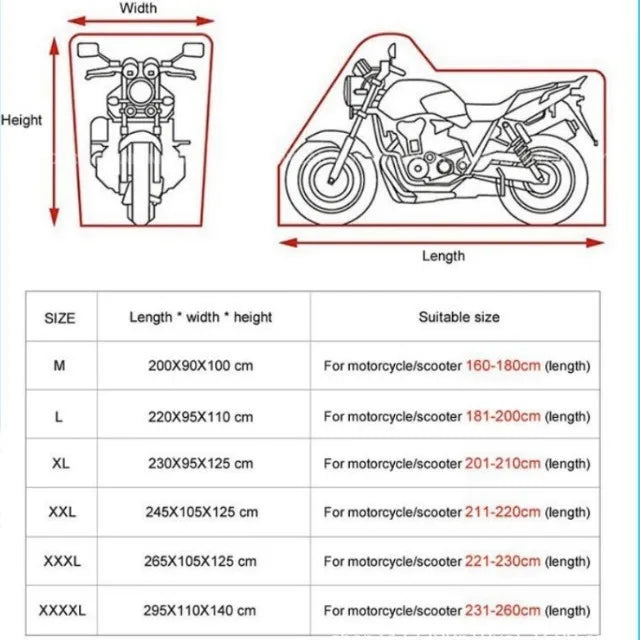 Motorcycle cover rainproof and sunscreen 210D electric car clothing dust cover