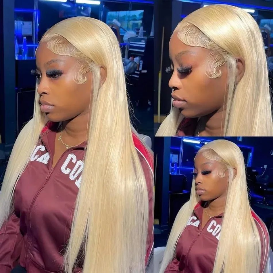 13X6 Body Wave Human Hair Wigs 100% Human Hair Quality Pre Plucked Brazilian Blonde Human Lace Front Wig 613 Hd Lace Frontal Wig