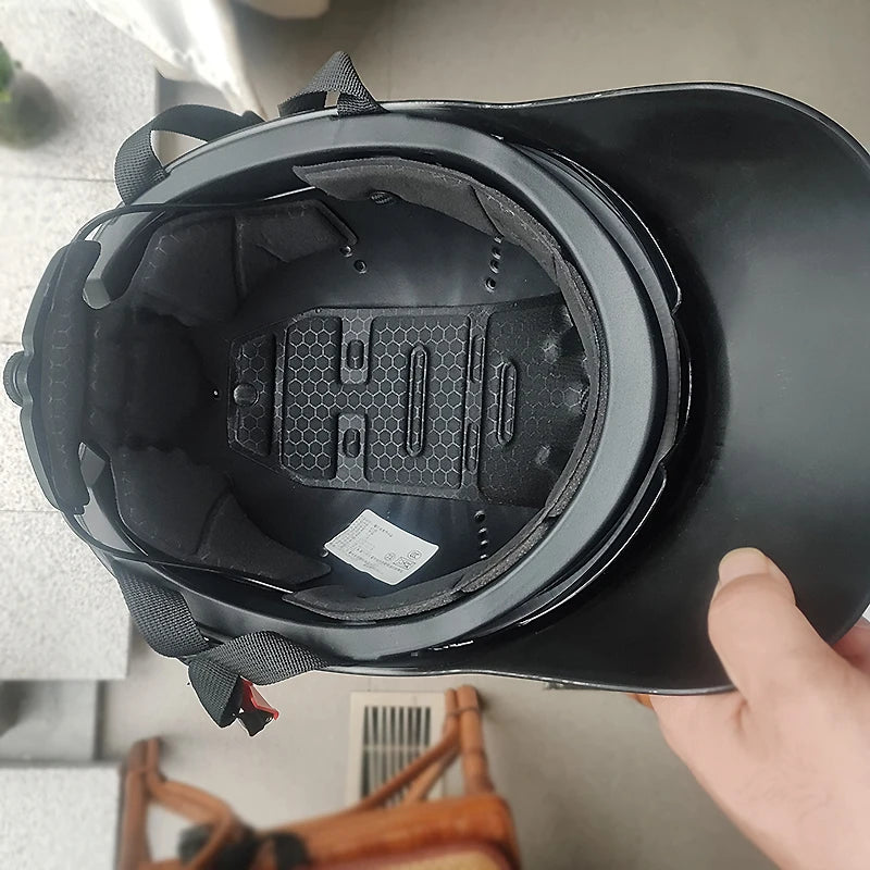 motorcycle helmet Men Women 2025 New Unisex Baseball-Cap Style Summer Half Helmet for Electric Bikes